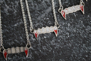 Bloody Fangs Necklace