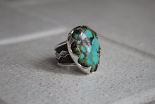 Load image into Gallery viewer, Hubei Turquoise Ring Sz 10.25
