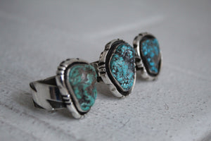 Lightning Bolt Band Rings