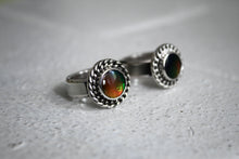 Load image into Gallery viewer, Ammolite Chain Ring