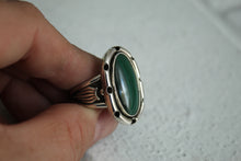 Load image into Gallery viewer, Malachite And Sterling Silver Ring